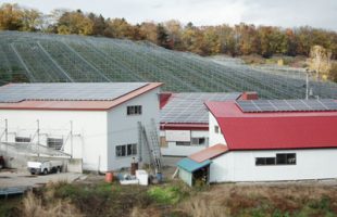 太陽光パネル設置工事完成